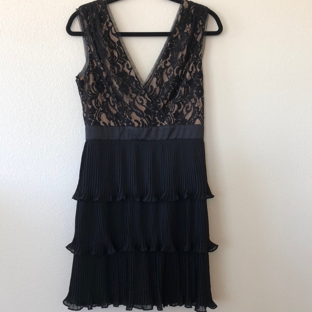 BCBG Paris Black Lace Dress